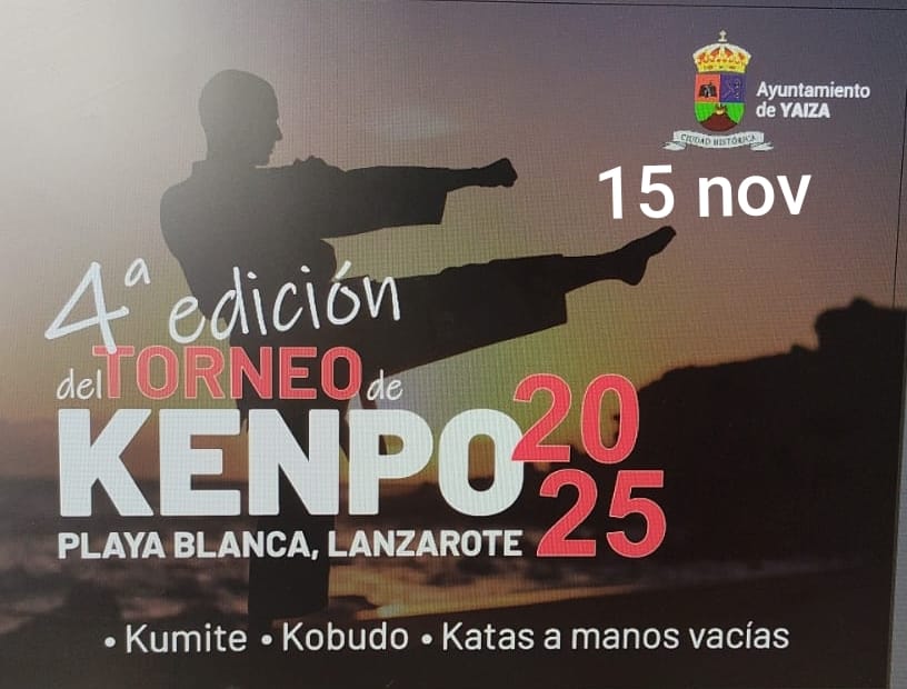 Cuarta edicion torneo de kenpo playa blanca 2025